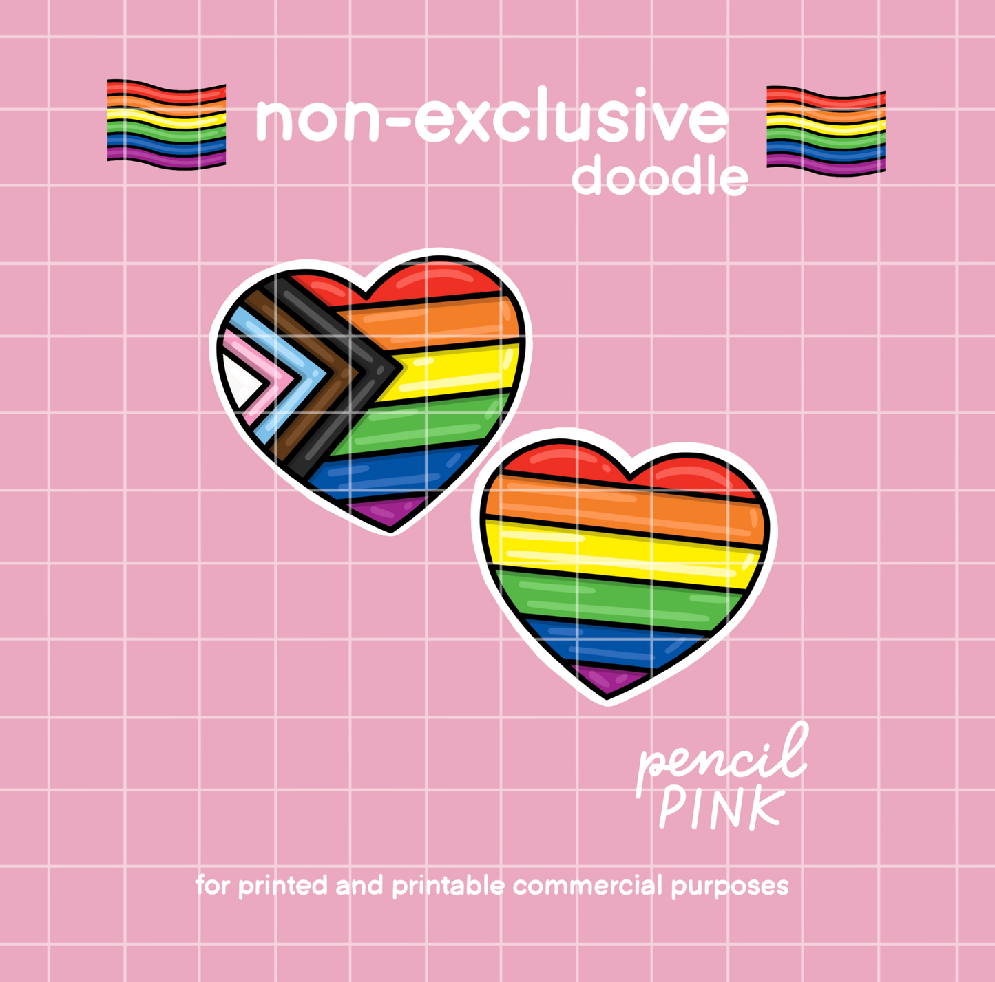 Pride special #4 pride flag heart (efp)